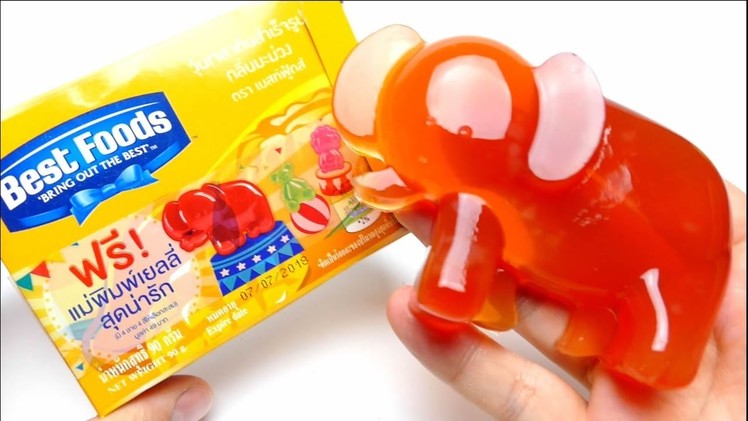 DIY Jelly Elephant by BEST FOOD Thailand