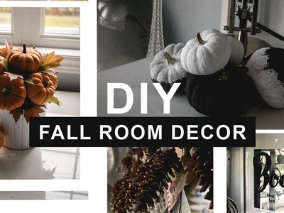DIY: Men’s Fall Room Decor (Tumblr Inspired)