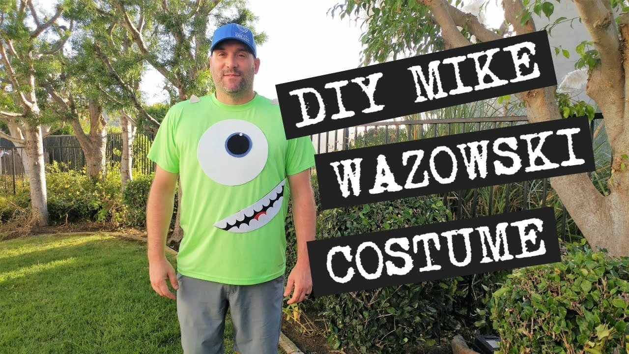 Diy Mike Wazowski Costume