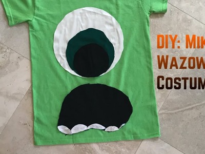 DIY Mike Wazowski Halloween Costume????????