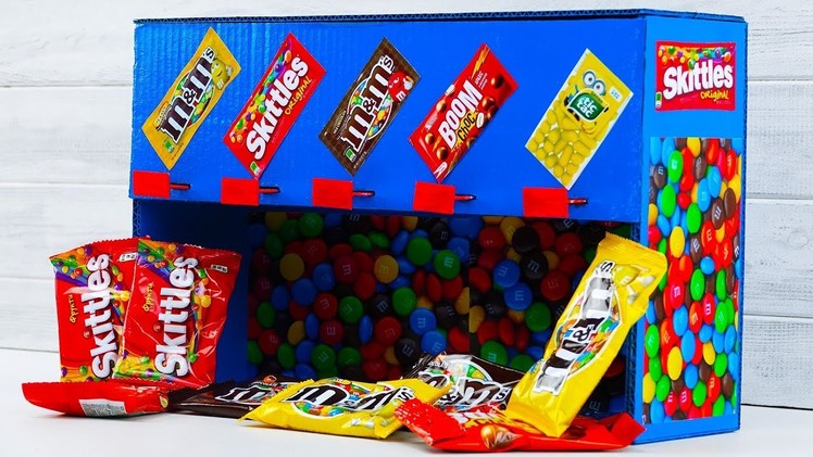 DIY Mini Candy Dispenser for 5 Different Tastes