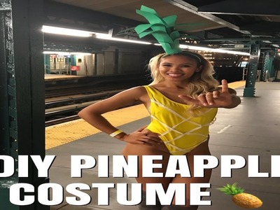 DIY Pineapple Costume!