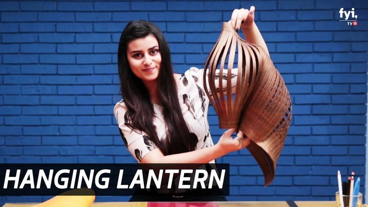 DIY Sabrina Packaging Hanging Lantern