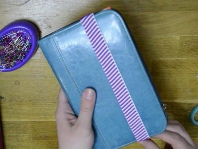 DIY Travelers Notebook From a Card Holder