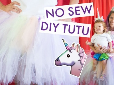 DIY Tutu NO SEW Unicorn Costume ???? | BalsaCircle.com
