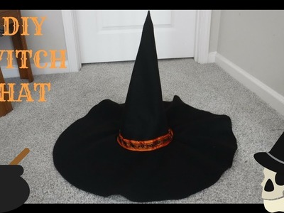 DIY Witch hat for Halloween