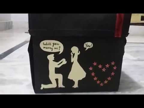 Engagement Gift | Explosion box | DIY