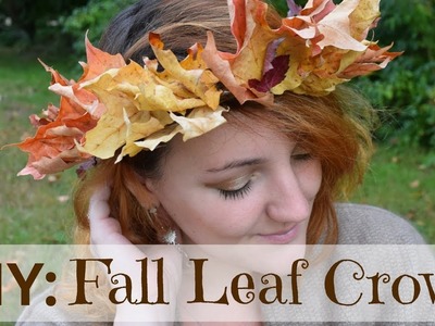 Fall Leaf Crown || DIY