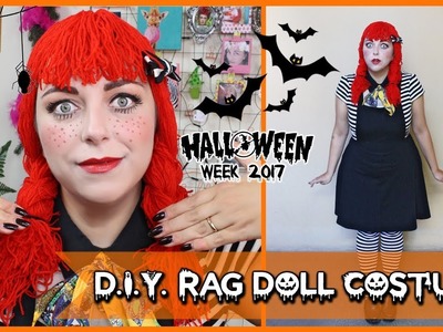 Halloween week 2017: D.I.Y. Rag Doll Costume - Costume da bambola di pezza fai da te