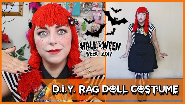 Halloween week 2017: D.I.Y. Rag Doll Costume - Costume da bambola di pezza fai da te