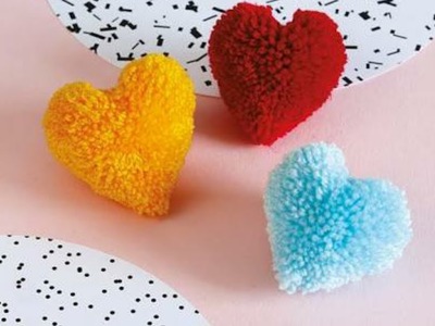 How to make a cute felt fabric heart plush-diy. different ways to use it. by princess choice