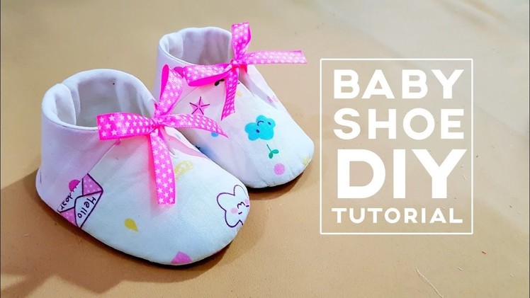How to make a lovely baby shoe | Baby shoe diy tutorial ❤❤