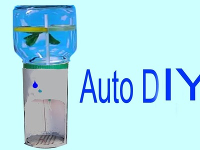 How To Make Automatic Water Dispenser * DIY Auto Desk Water Cooler