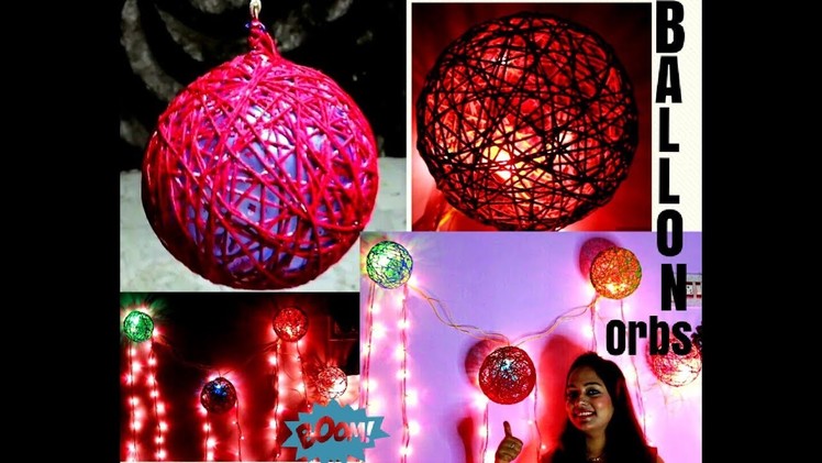 How to make balloon orbs in hind ll Easy DIY Decoration