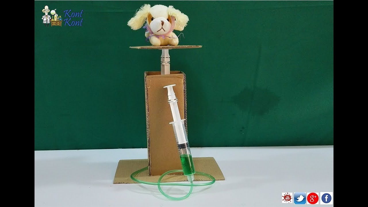 HYDRAULIC LIFT SCHOOL SCIENCE PROJECT