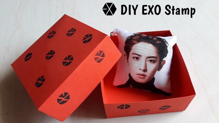 K-Pop EXO Stamp [ DIY EXO Gift Ideas ] Cheap, Easy & Handmade | Dongne Chingu | #exoLocked