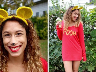 LAST MINUTE DIY WINNIE THE POOH COSTUME For Under $10
