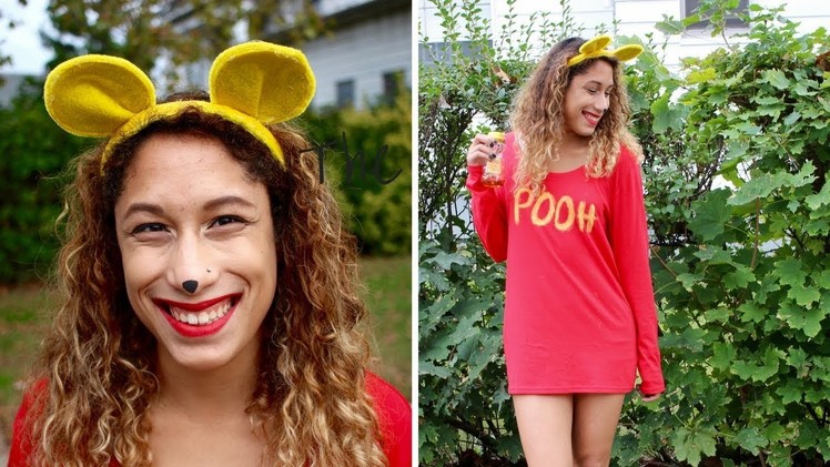 LAST MINUTE DIY WINNIE THE POOH COSTUME For Under $10