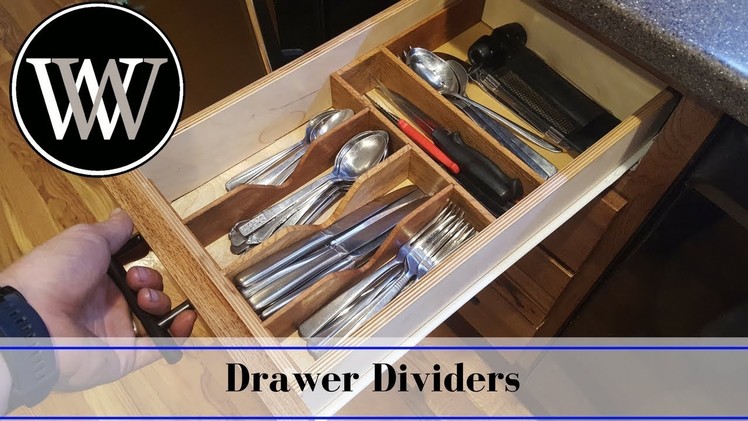Making a Kitchen Drawer Organizer | DIY Hand Tool Woodworking Project