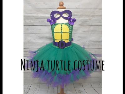 Ninja Turtle Tutu Costume DIY