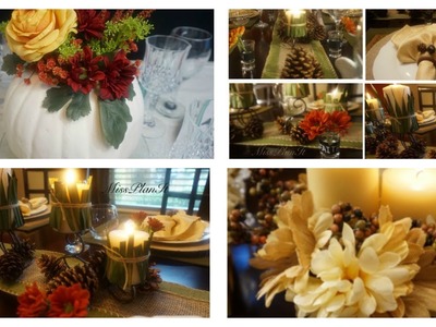 Thanksgiving Project Rewind. DIY. Set Your Thanksgiving Table !