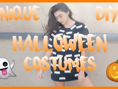 Unique DIY Halloween Costumes