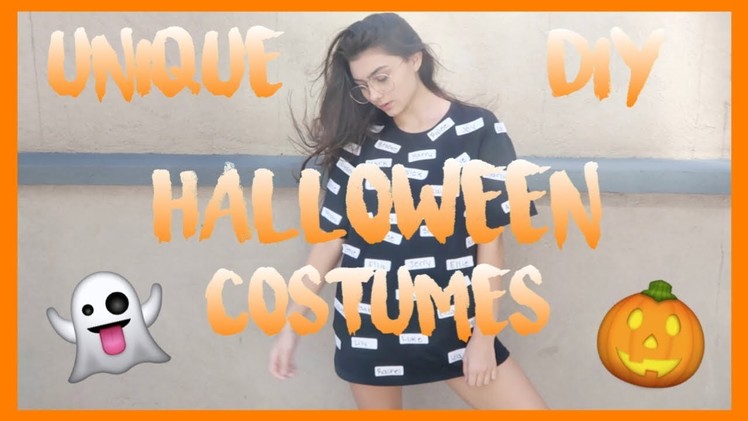 Unique DIY Halloween Costumes