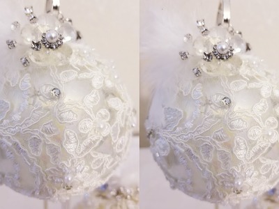 VICTORIAN BLING AND GLAM DIY LUXURY ORNAMENT