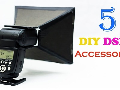 5 DIY DSLR Accessories