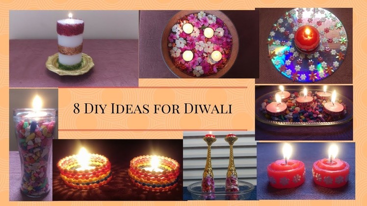 |Affordable & Simple homedecor ideas for Diwali|8 Diy home decor ideas for Diwali 2017|Supergalyash|