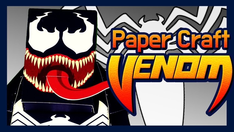 Awesome Paper Craft VENOM ★ an Hour Making Video ★