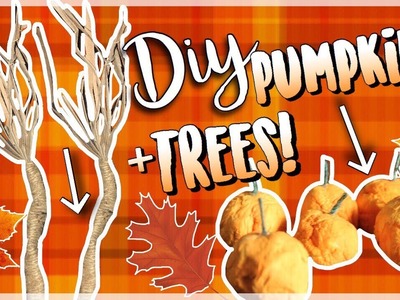DIY Autumn CAGE Decor! ????| Pumpkin.Tree | Pet Rodents