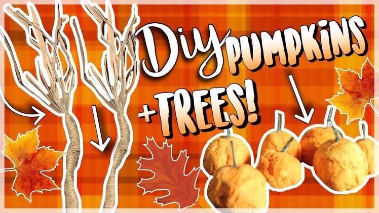 DIY Autumn CAGE Decor! ????| Pumpkin.Tree | Pet Rodents