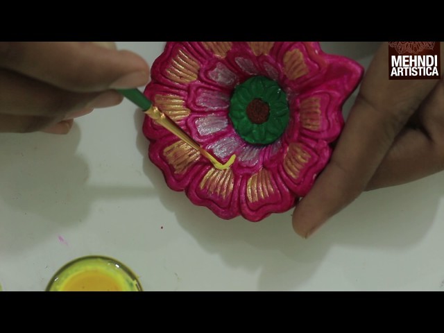 DIY Deepawali Diyaa Decoration Idea | 2 mints Mein Diya Sajaye Khud Se( Creative Idea for Diwali )