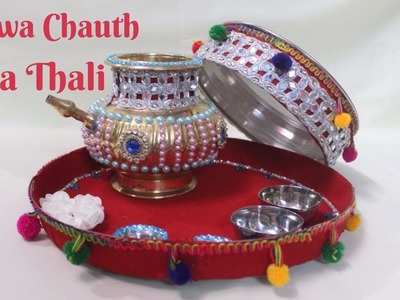 DIY | Karwa Chauth Thali Decoration