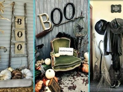 ❤ DIY Shabby chic style  Halloween decor Ideas ❤ | Home decor & Interior design| Flamingo Mango|