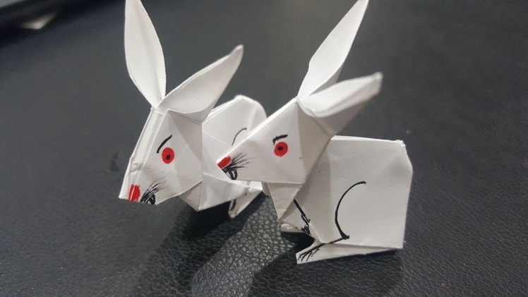 Easy to Make a  Paper Rabbit - കടലാസ് കൊണ്ട് മുയലിനെ ഉണ്ടാക്കാം -