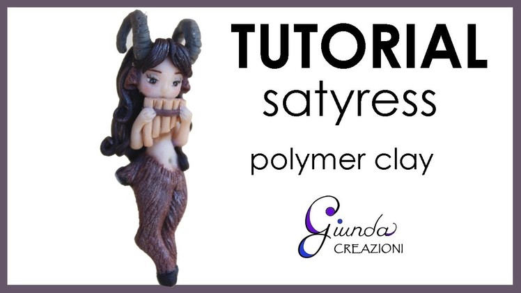 [ENG] Satyress in polymer clay. DIY satyr fimo