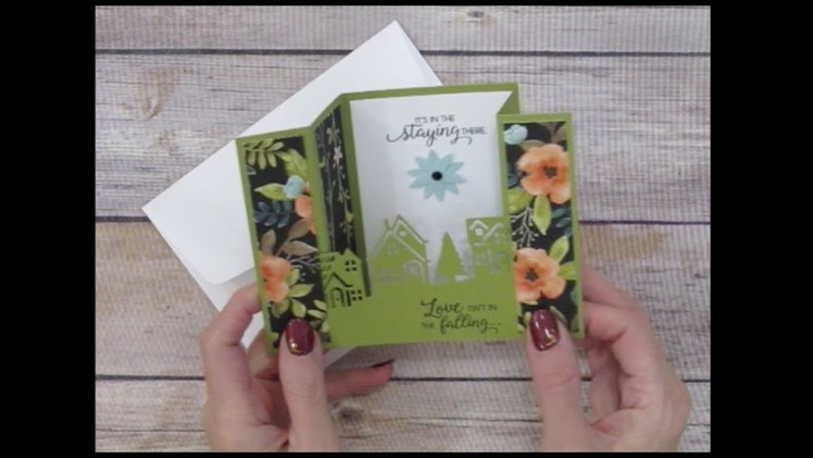 Finger Tips for Paper Crafting Art: Bridge Fold Card
