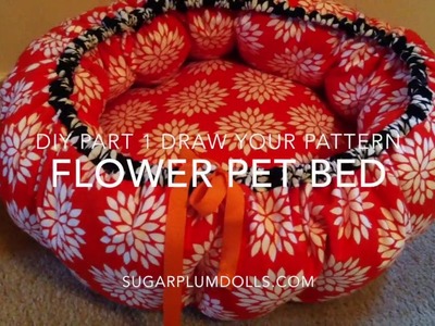Flower Pet Bed DIY