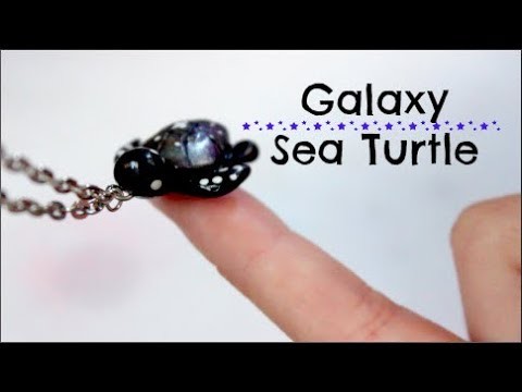Galaxy Sea Turtle | Polymer Clay Tutorial