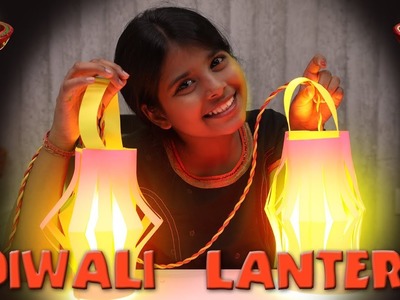 How To Make A Colorful Diwali Lantern | DIY Diwali Lantern |  How to make a Diwali Lantern At Home