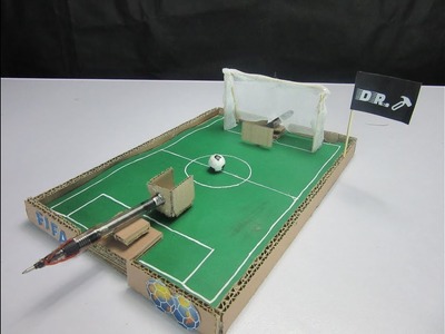 How to Make a Football game with cardboard l DIY project