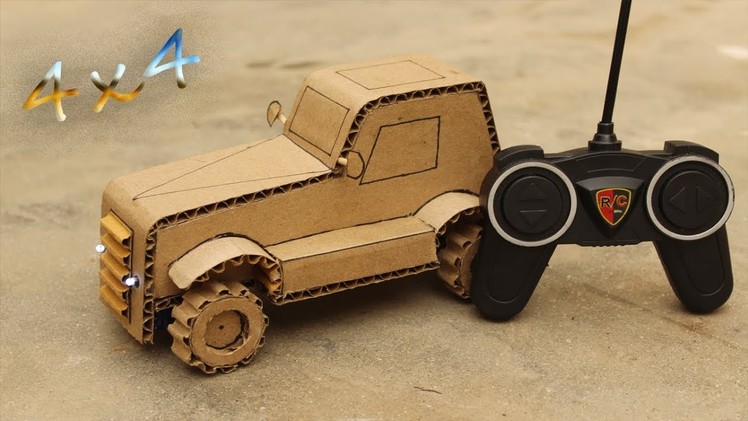 How to Make Amazing Car with Cardboard ! DIY Awesome Car