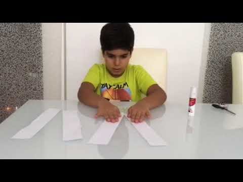 How to make an origami paper spring!!!!