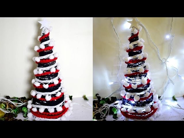 How to make Christmas tree | DIY Christmas decoration ideas | Best out of waste