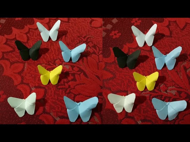 How to make colourful butterfly with Paper DIY Craft LifeStyle Designs