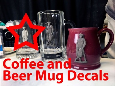 How to Make Your Own Coffee and Beer Mug Decals with Polymer Clay and UV Curable Resins