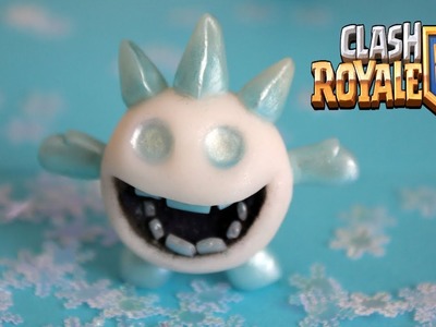 ICE SPIRIT from CLASH ROYALE. Polymer Clay Tutorial ❄️