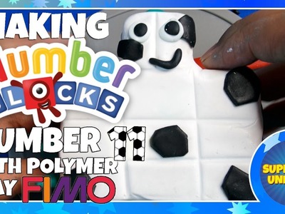 Making Numberblock Number 11 with Polymer Clay FIMO
